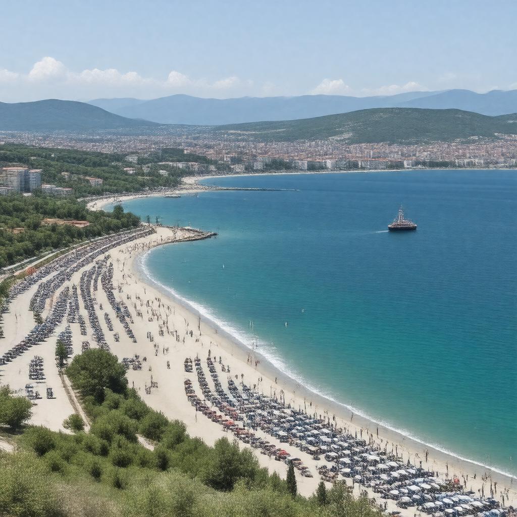 Click to view larger image AI-created image of Tuapse Bay