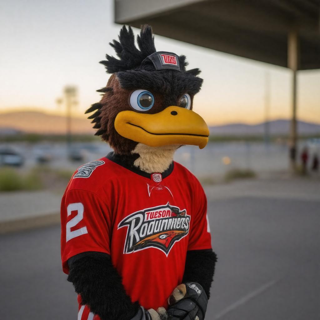Click to view larger image AI-created image of Tucson Roadrunners