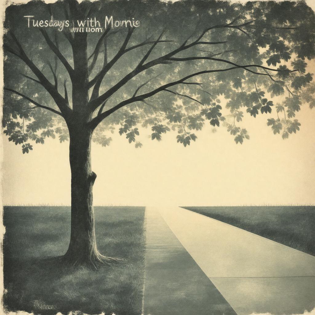 Click to view larger image AI-created image of Tuesdays with Morrie