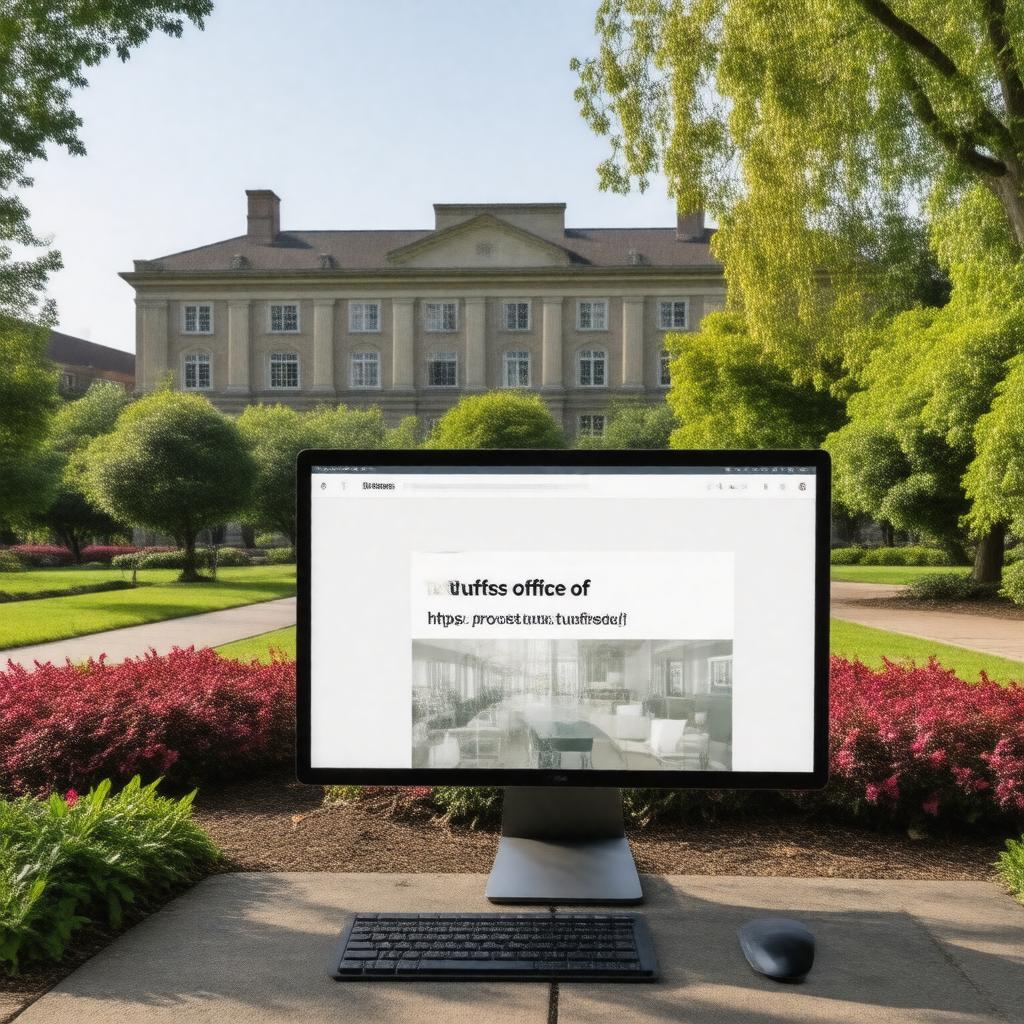 AI-created image of Tufts Office of the Provost