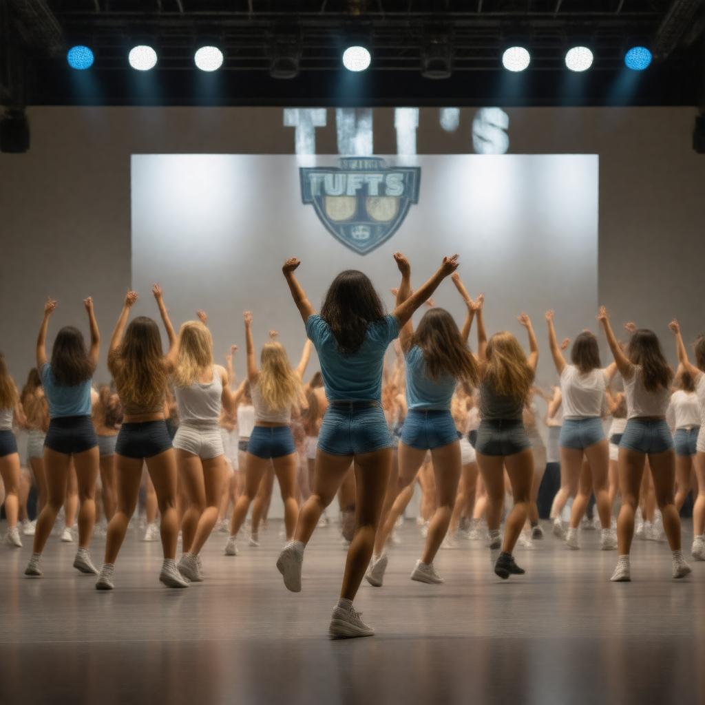 Click to view larger image AI-created image of Tufts University Dance Collective
