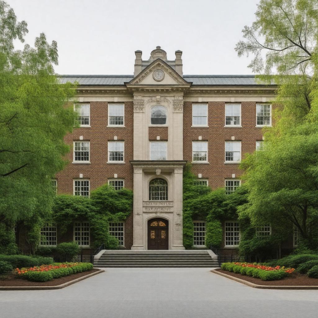 AI-created image of Tufts University Department of Biology