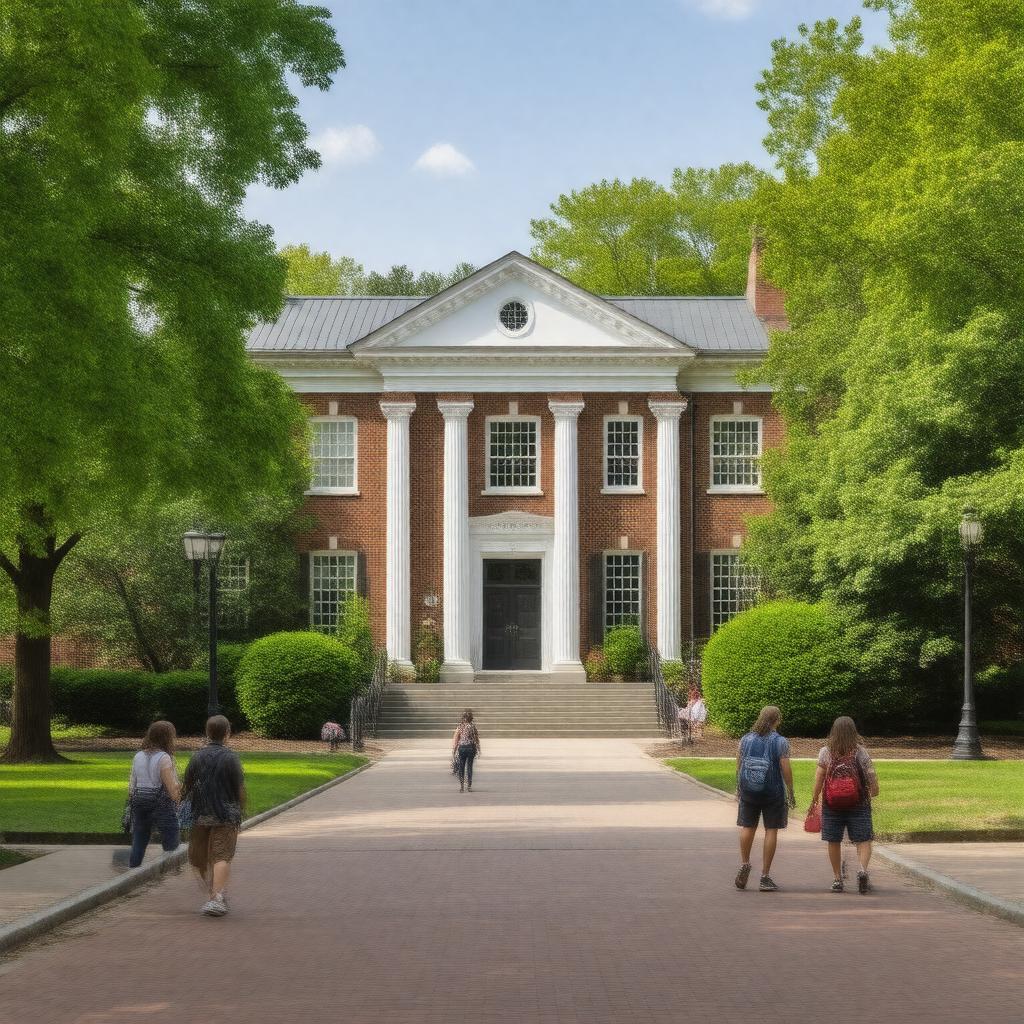 AI-created image of Tufts University Office of the Provost