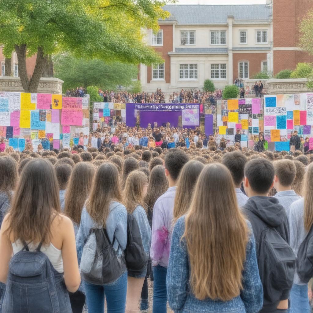 AI-created image of Tufts University Programming Board