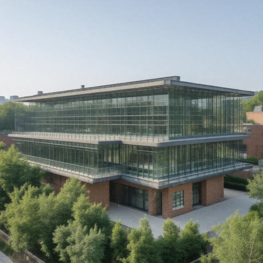 AI-created image of Tufts University Research Centers