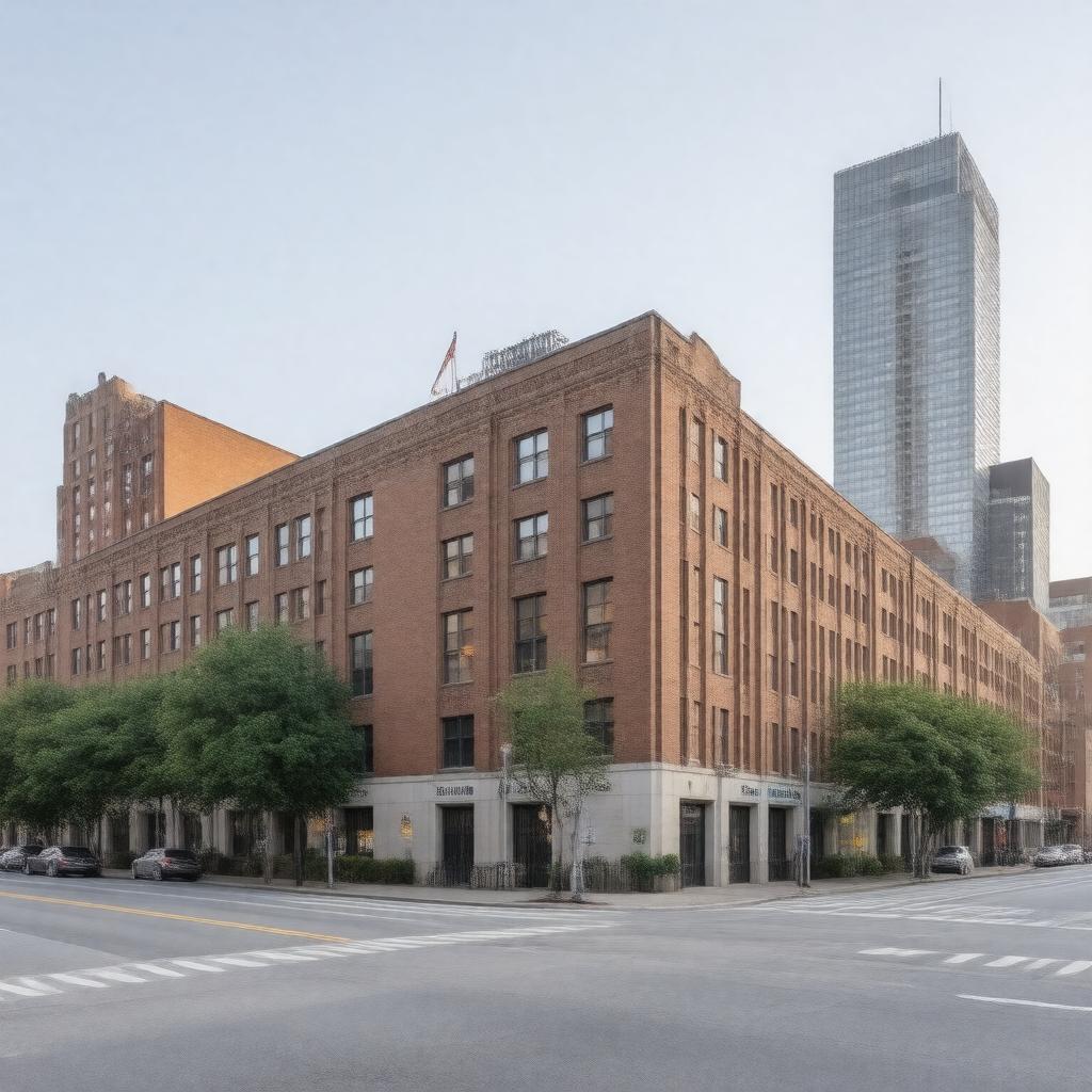 AI-created image of Tufts University School of Dental Medicine