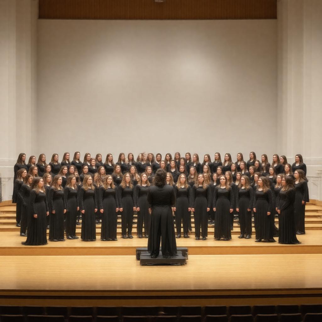 Click to view larger image AI-created image of Tufts University Tufts Concert Choir