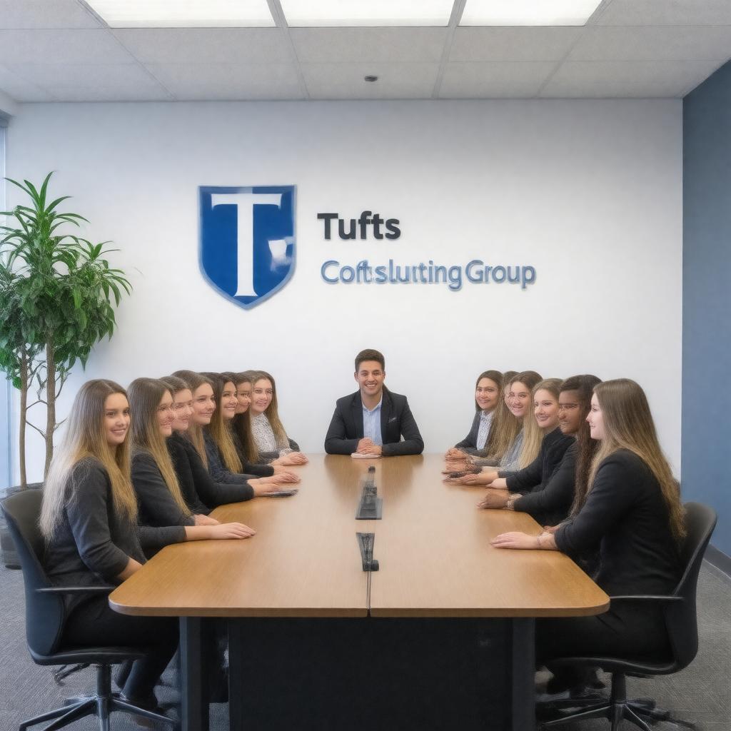 AI-created image of Tufts University Tufts Consulting Group