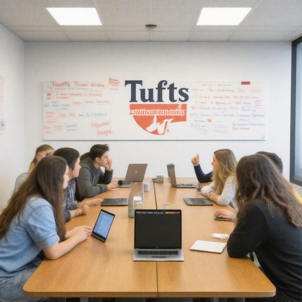 AI-created image of Tufts University Tufts Entrepreneurs Society