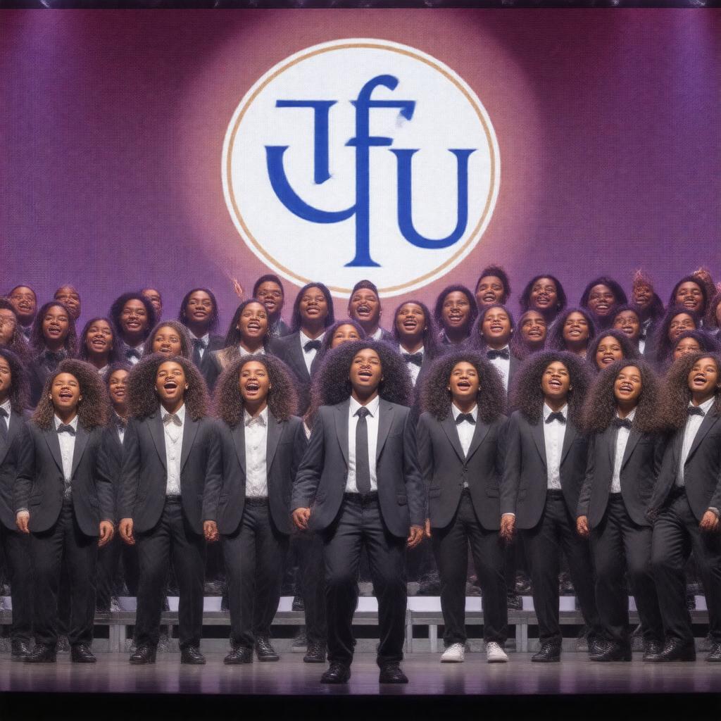 AI-created image of Tufts University Tufts Gospel Choir