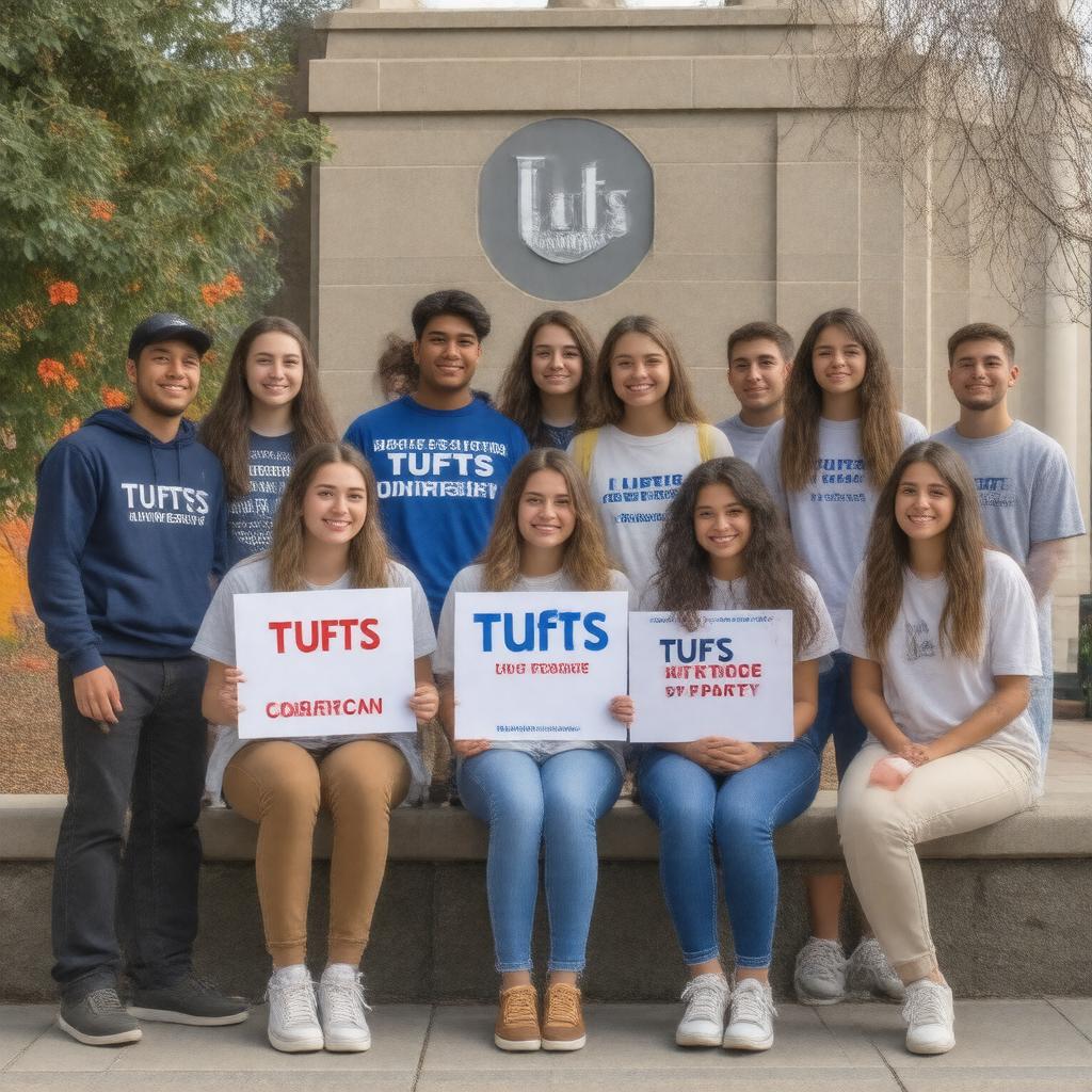 Click to view larger image AI-created image of Tufts University Tufts Republicans