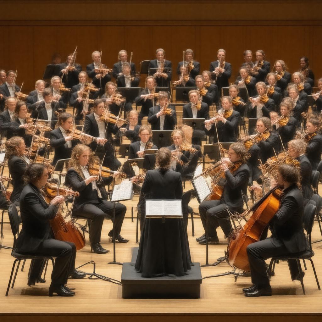 AI-created image of Tufts University Tufts Symphony Orchestra