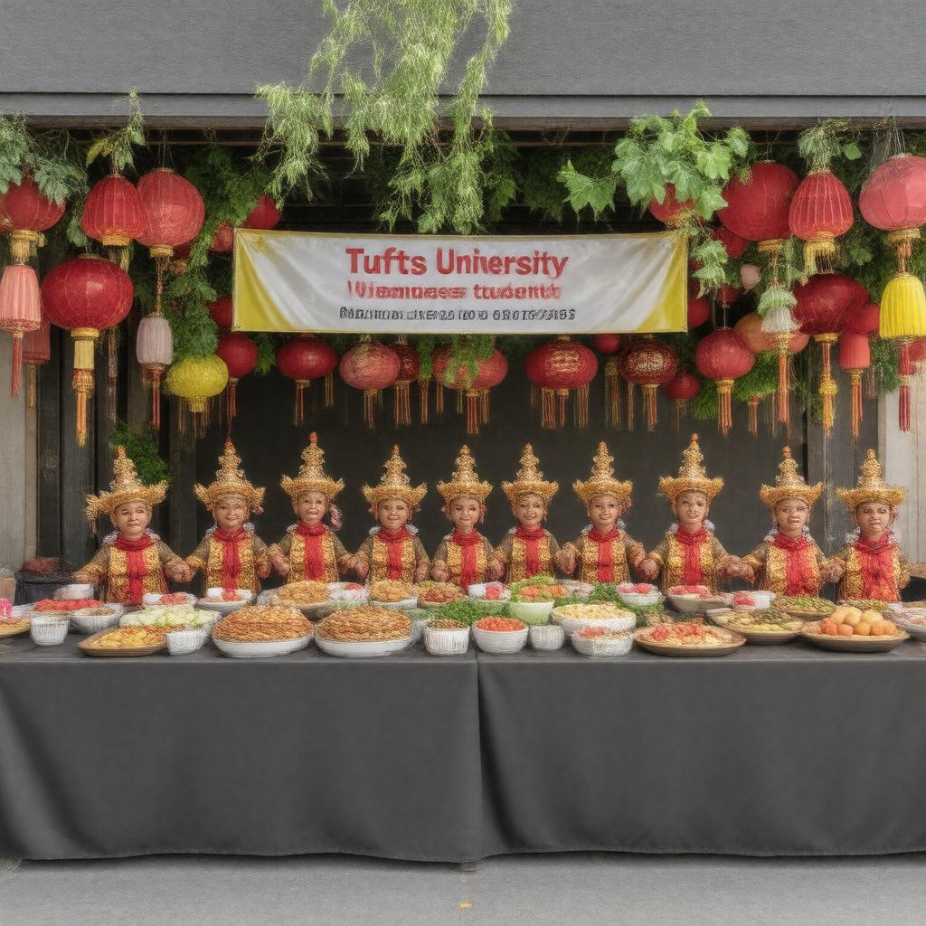 Click to view larger image AI-created image of Tufts University Vietnamese Students Club