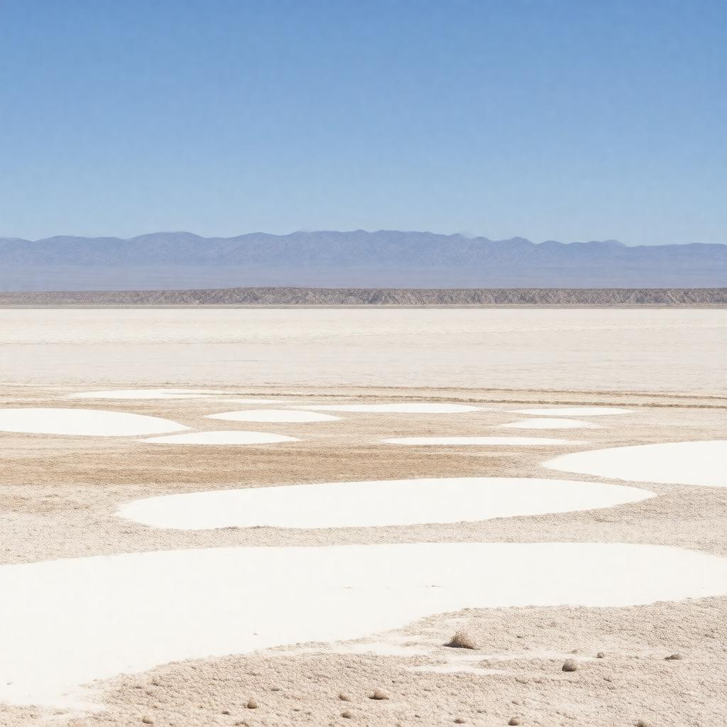 Click to view larger image AI-created image of Tularosa Basin