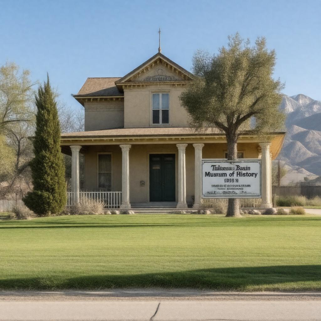 AI-created image of Tularosa Basin Museum of History
