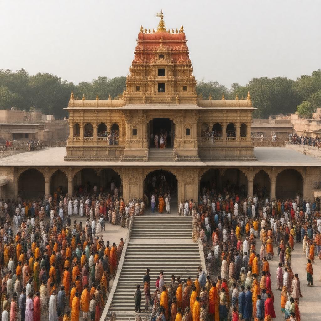 AI-created image of Tulja Bhavani Temple