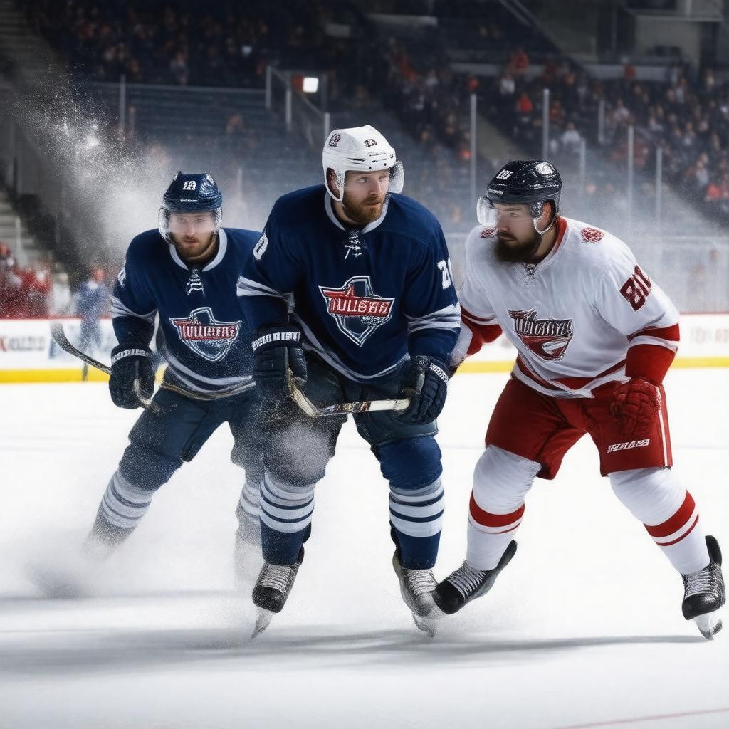 Click to view larger image AI-created image of Tulsa Oilers