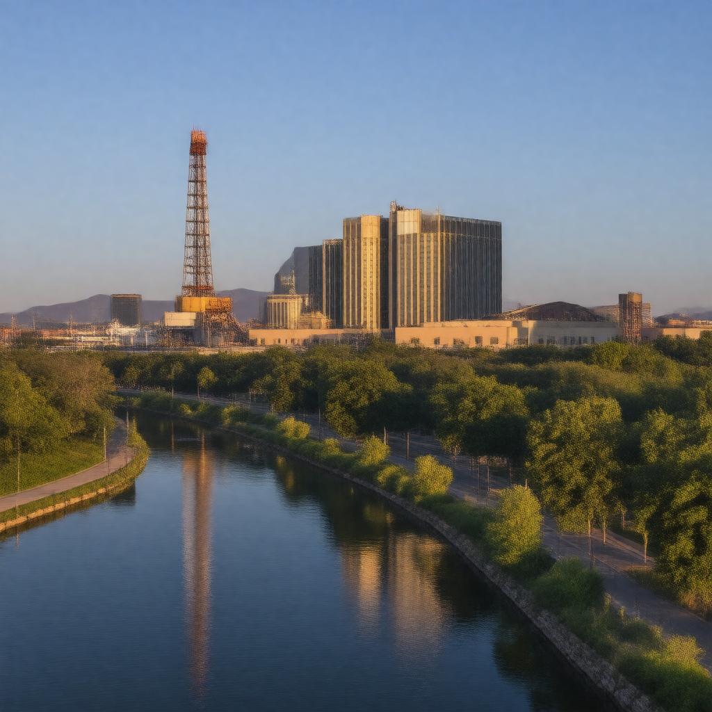 AI-created image of Tulsa, Oklahoma, United States