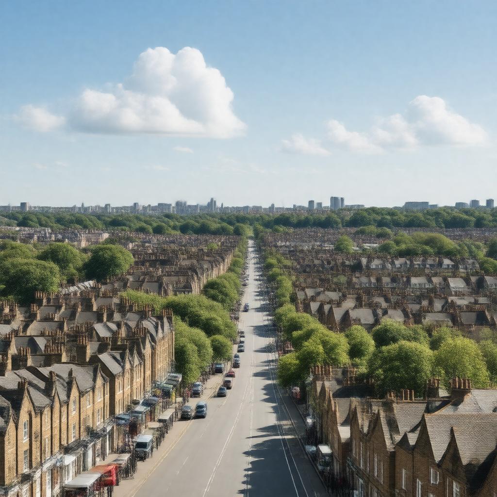AI-created image of Tulse Hill