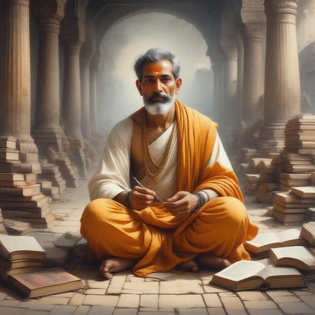 AI-created image of Tulsidas