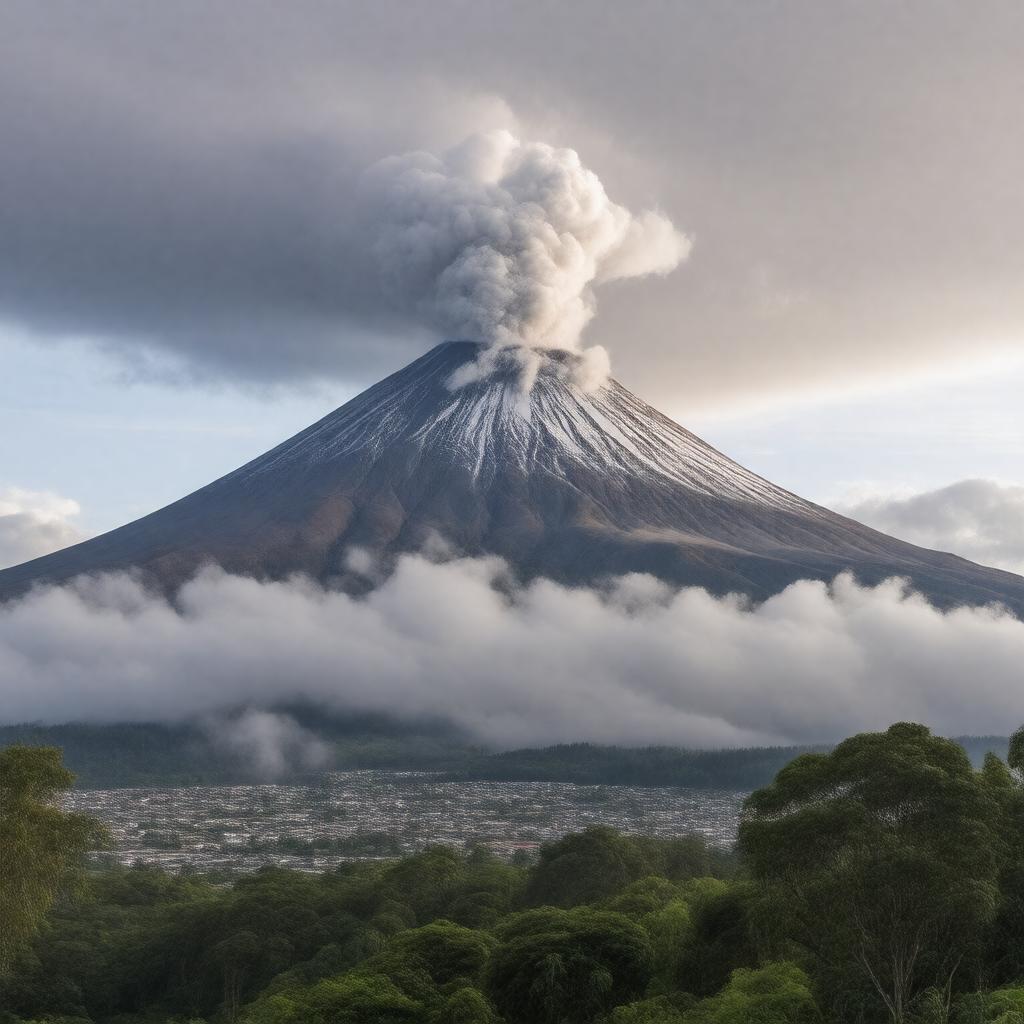 AI-created image of Tungurahua