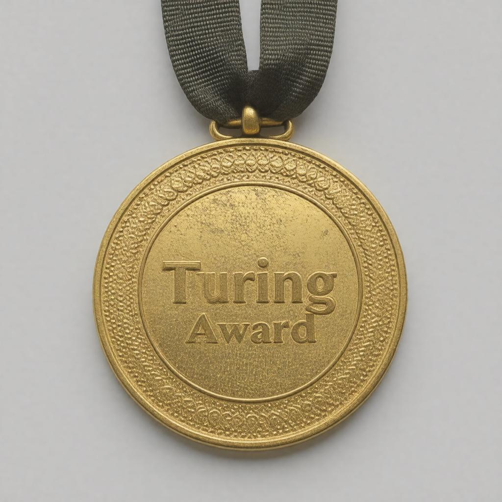 AI-created image of Turing Award