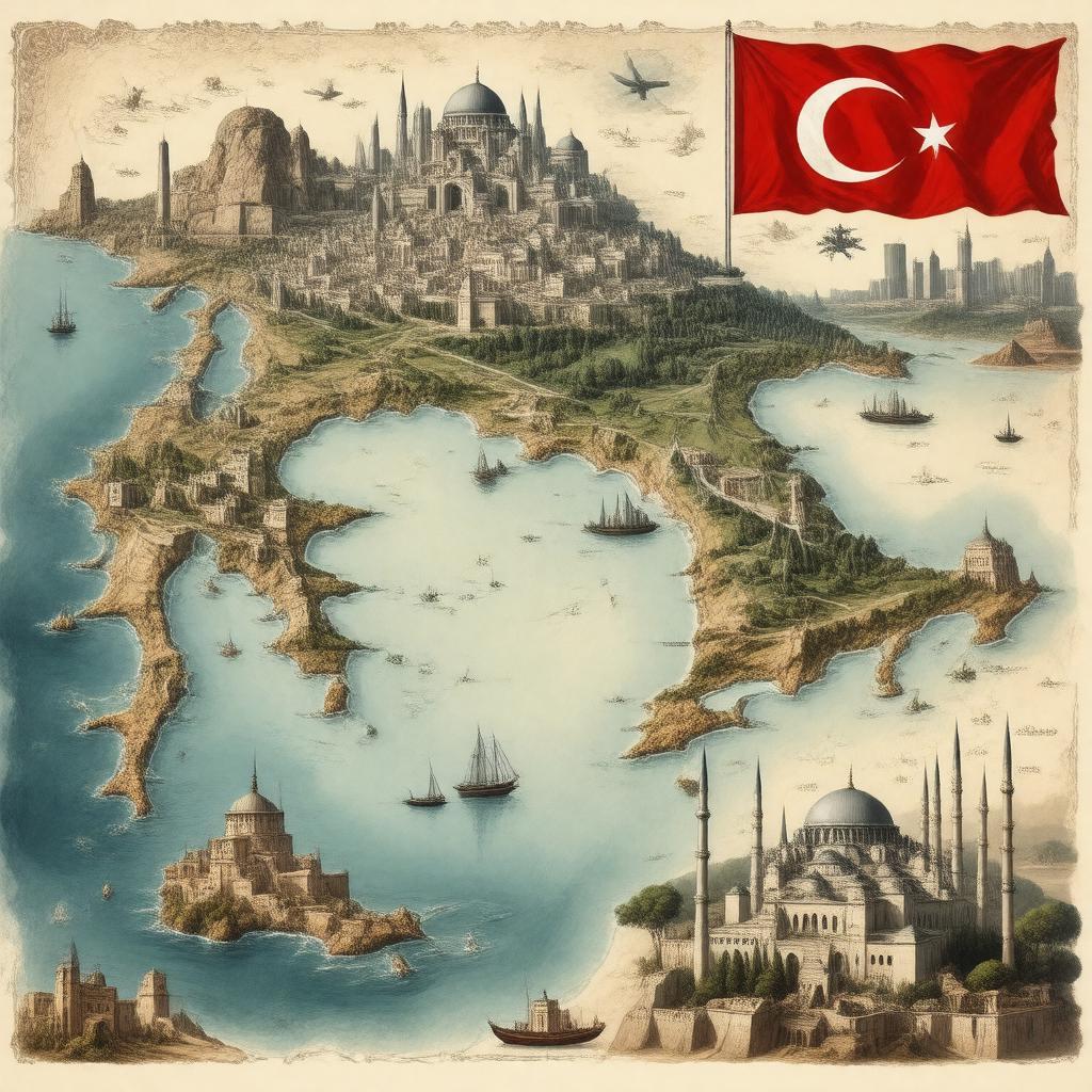 AI-created image of Turkey