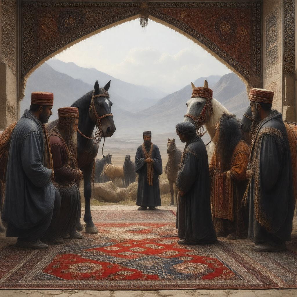 AI-created image of Turkmen