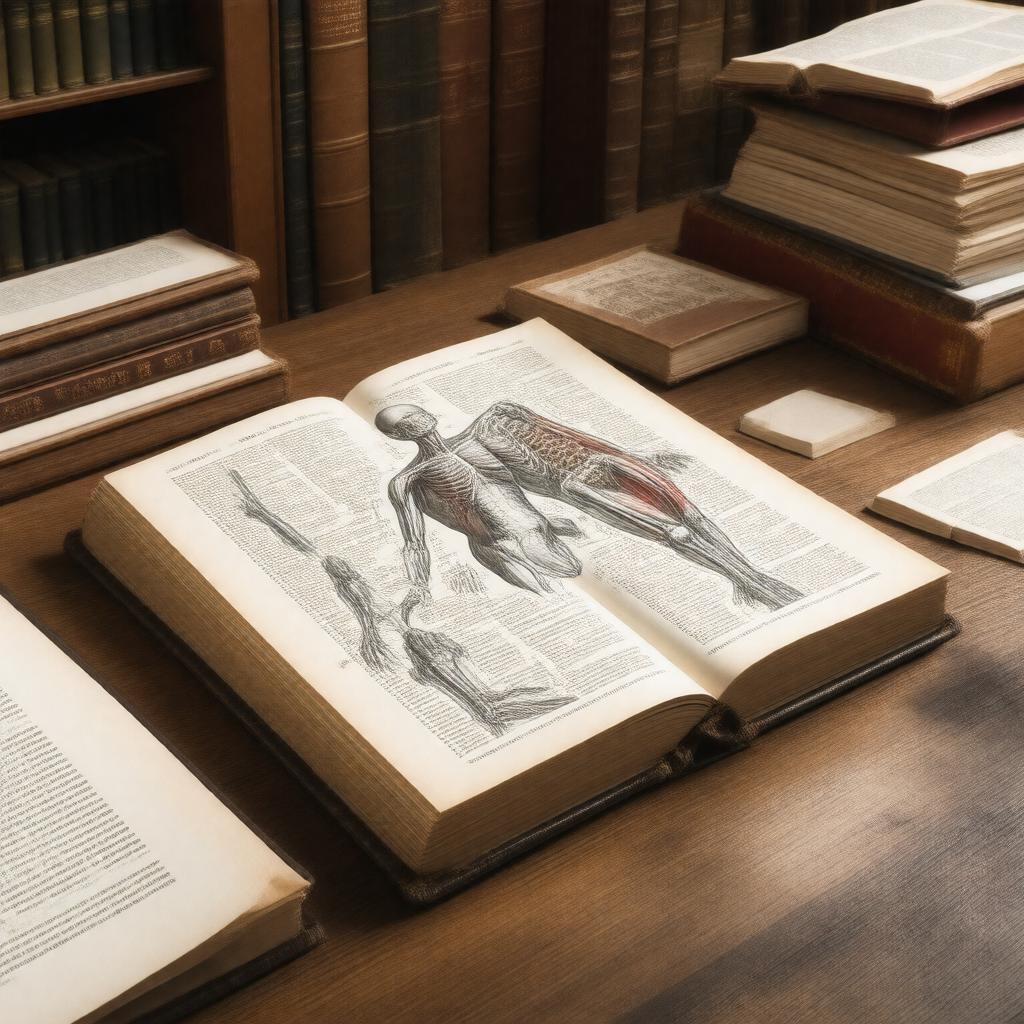 Click to view larger image AI-created image of Turner's Anatomy (textbook)