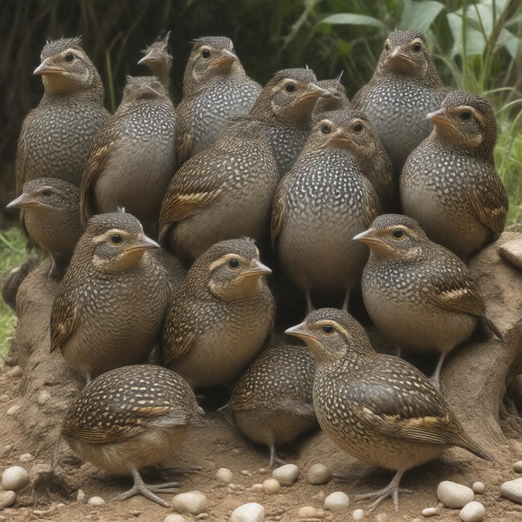 AI-created image of Turniciformes