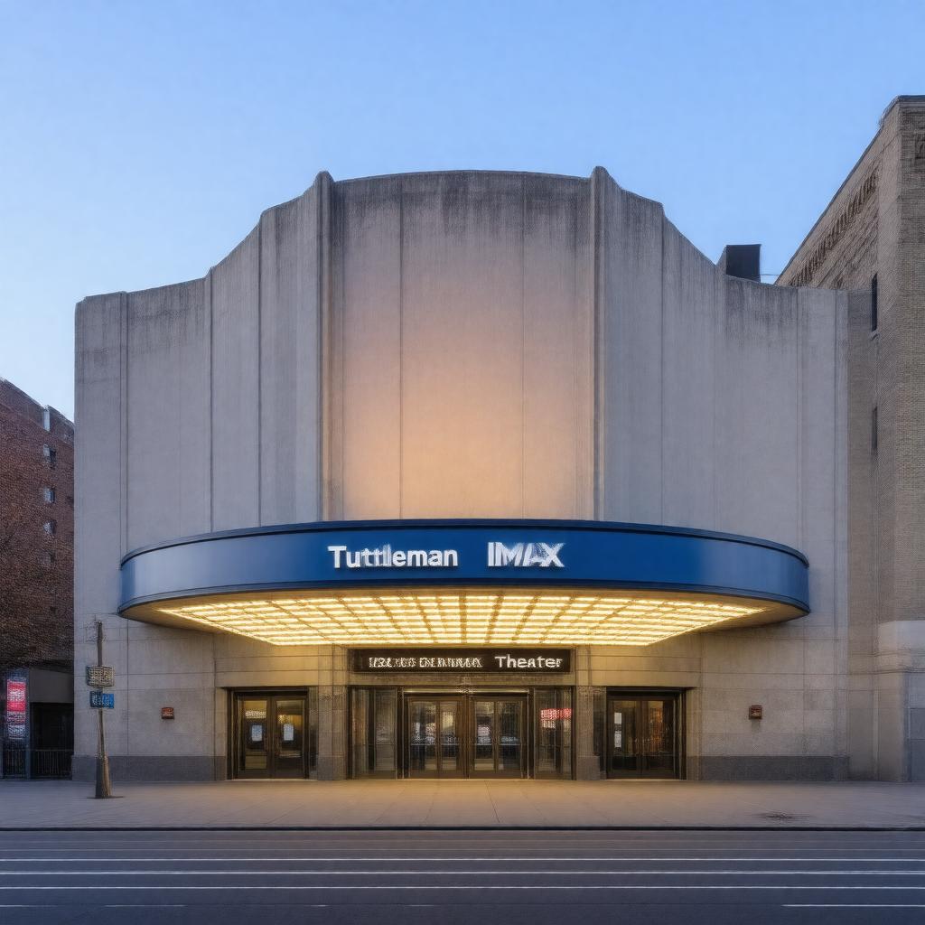 Click to view larger image AI-created image of Tuttleman IMAX Theater