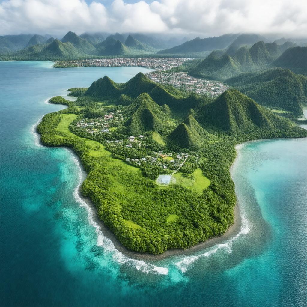 AI-created image of Tutuila