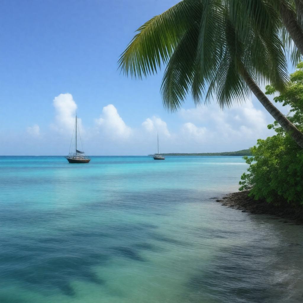 AI-created image of Tuvalu