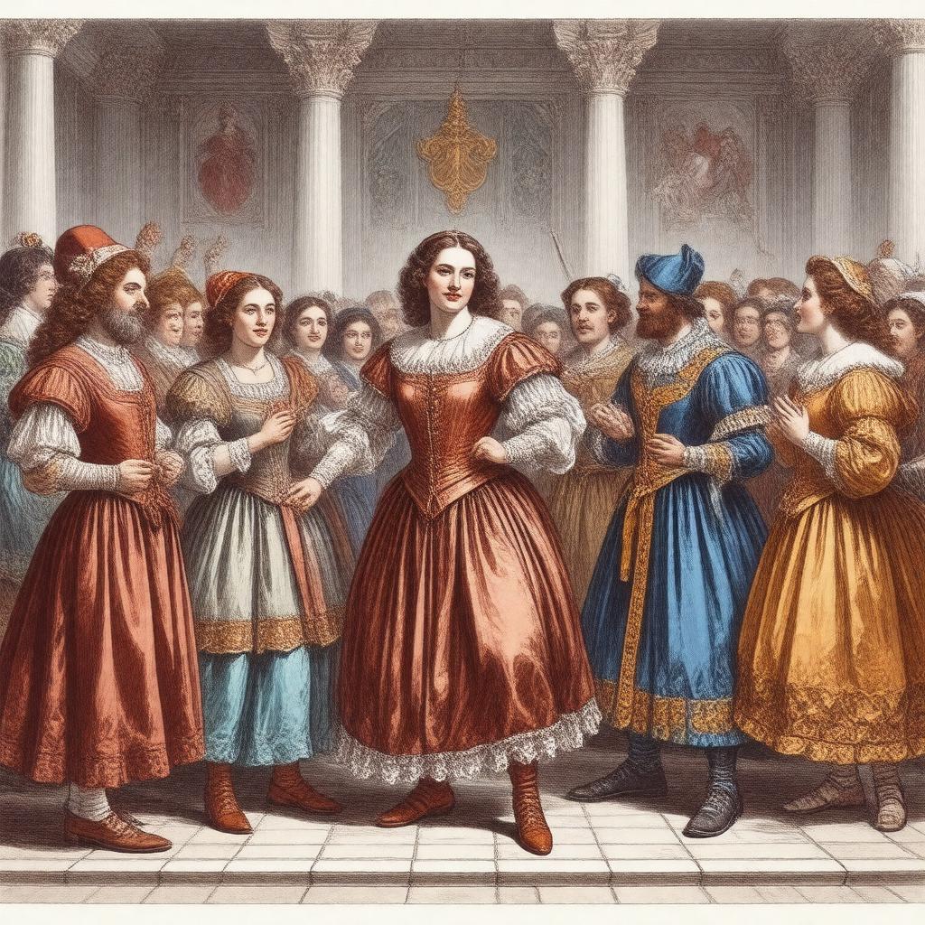 AI-created image of Twelfth Night