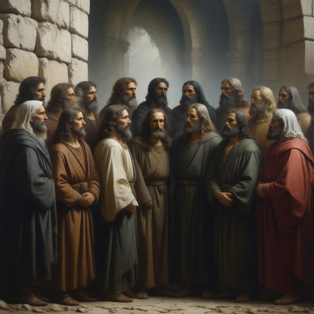 Click to view larger image AI-created image of Twelve Apostles