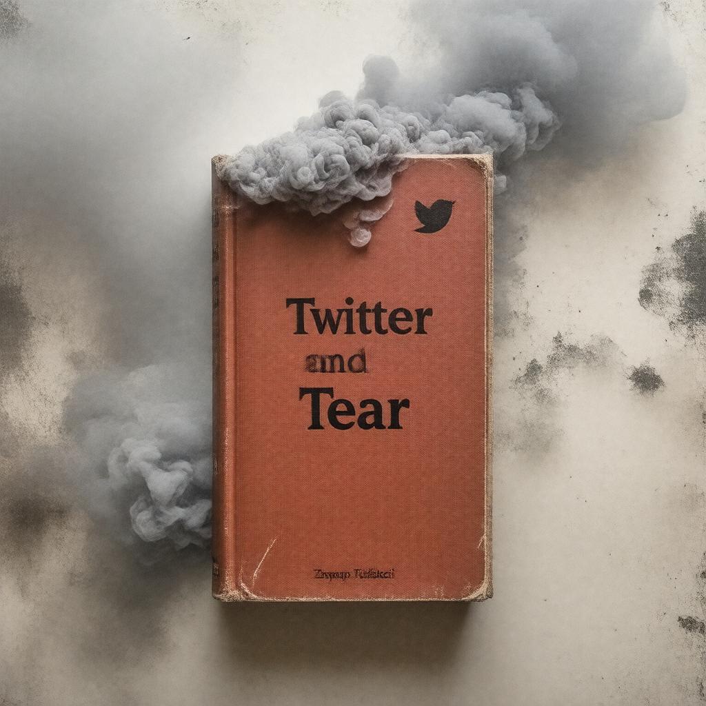 Click to view larger image AI-created image of Twitter and Tear Gas