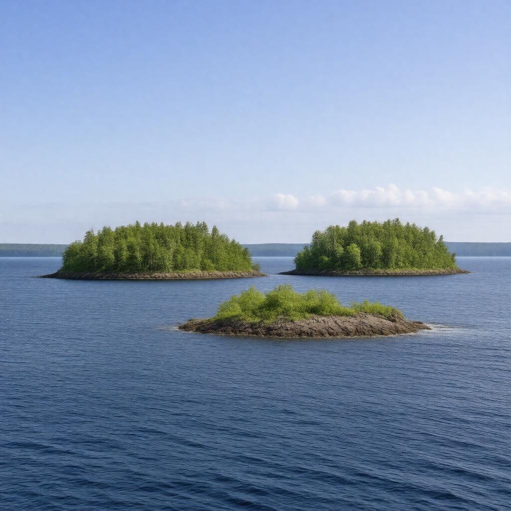 AI-created image of Two Islands