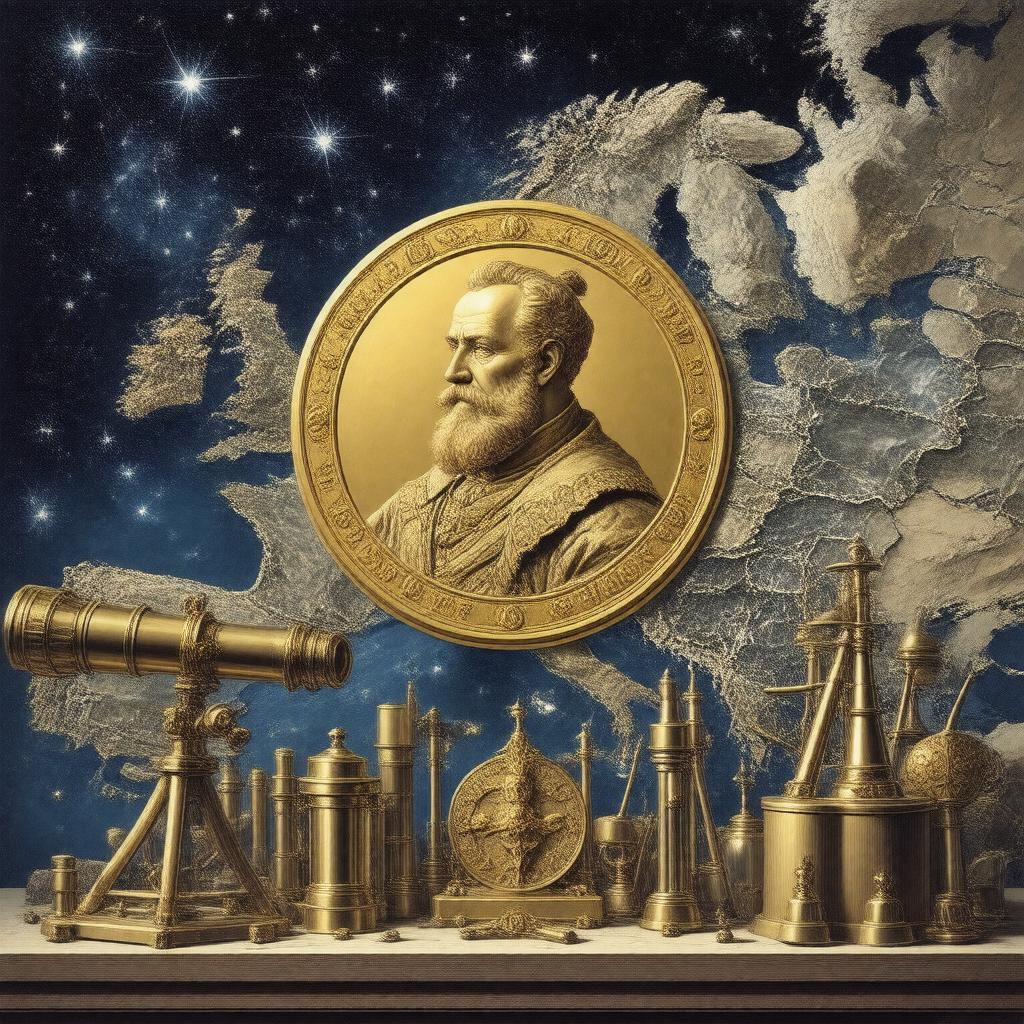 Click to view larger image AI-created image of Tycho Brahe Prize