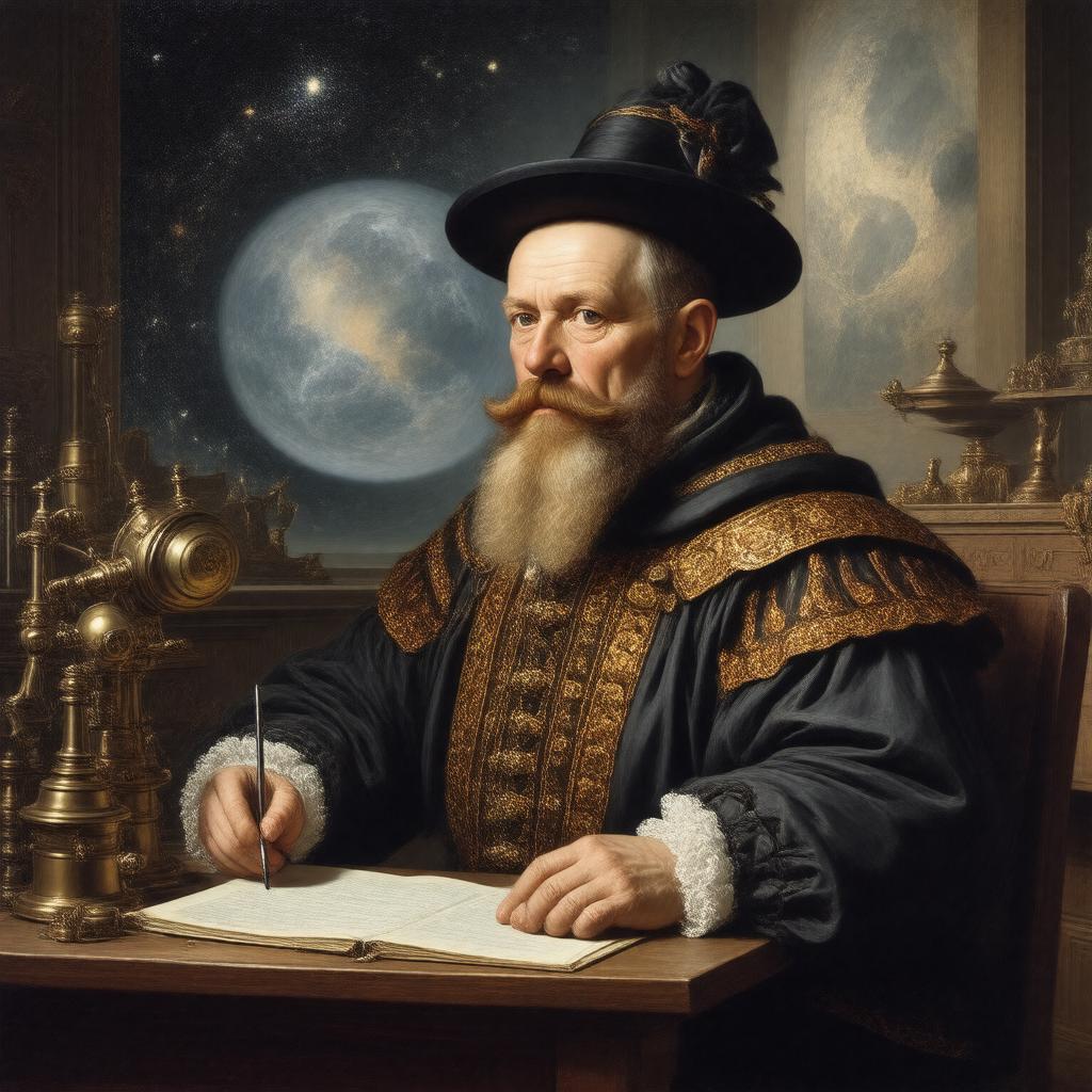 AI-created image of Tycho Brahe