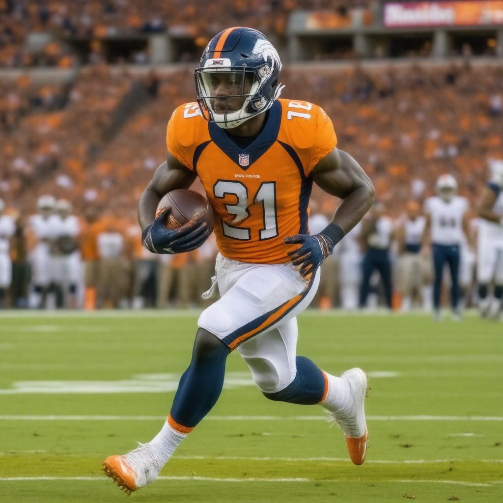 Click to view larger image AI-created image of Tyler Badie