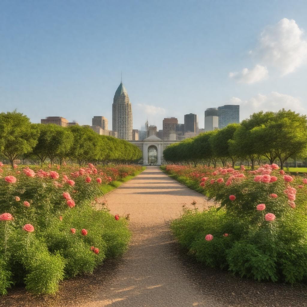 AI-created image of Tyler, Texas, United States