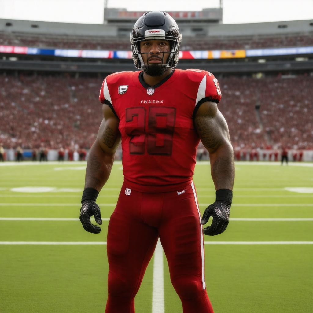 Click to view larger image AI-created image of Tyler Vrabel