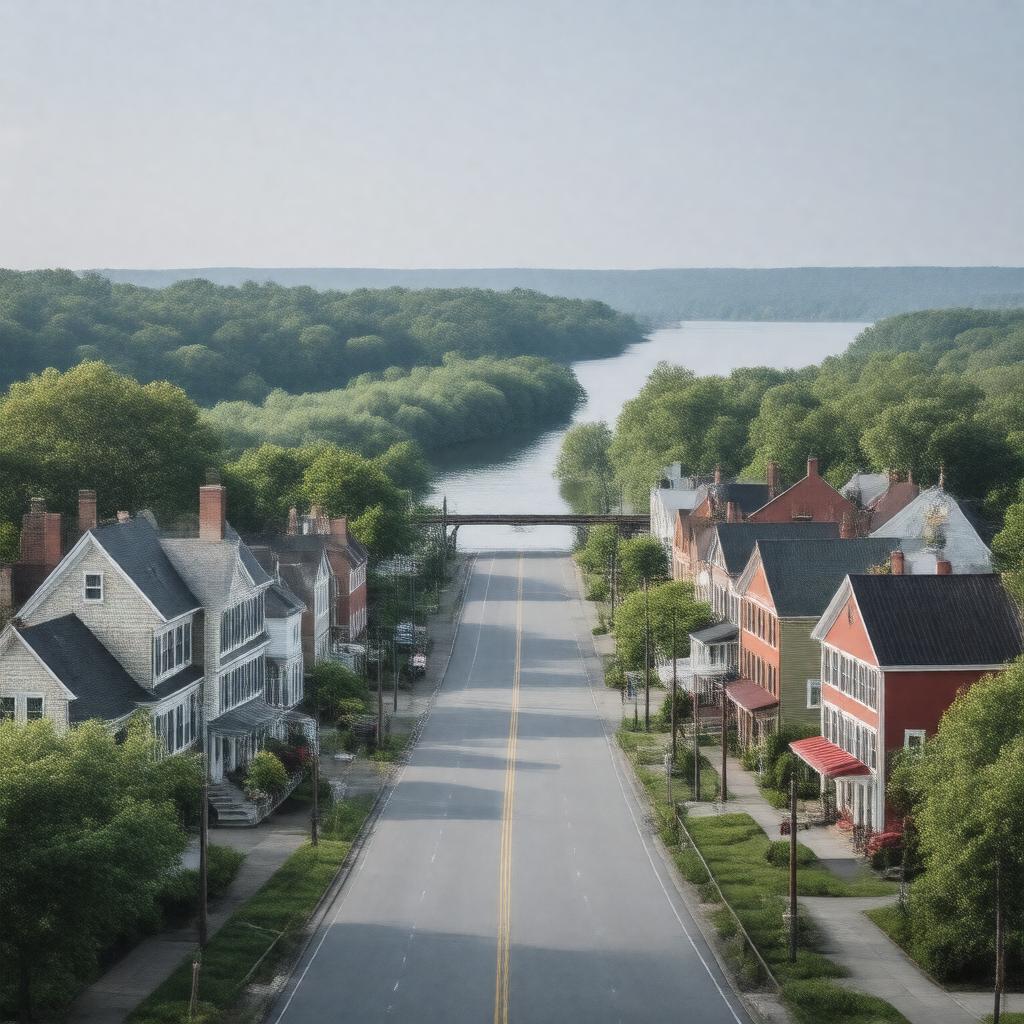 AI-created image of Tyngsborough