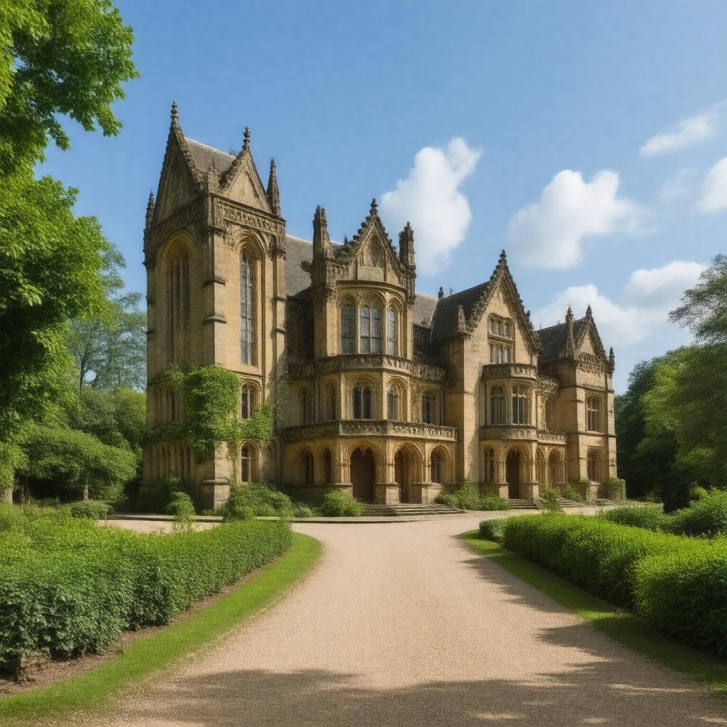 Click to view larger image AI-created image of Tyntesfield