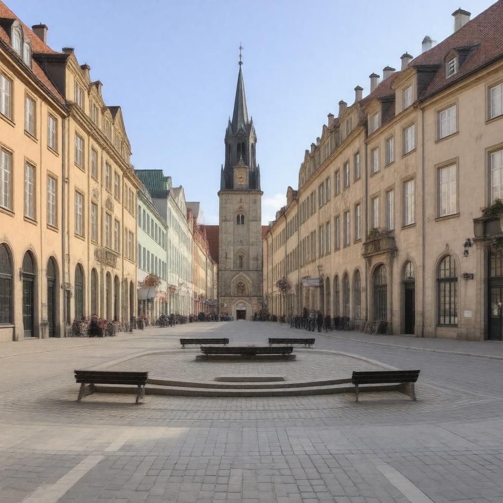 AI-created image of Tyska Brunnsplan