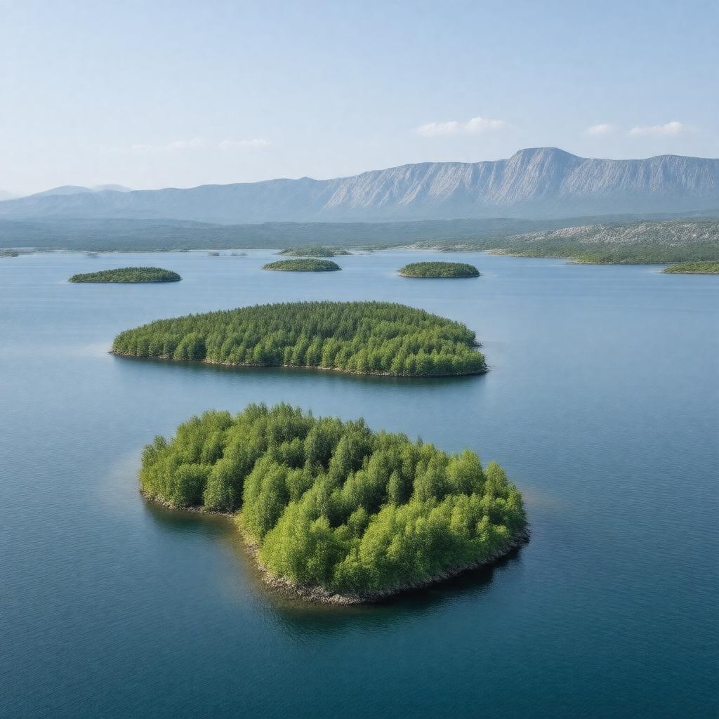 AI-created image of Tyuleniy Islands