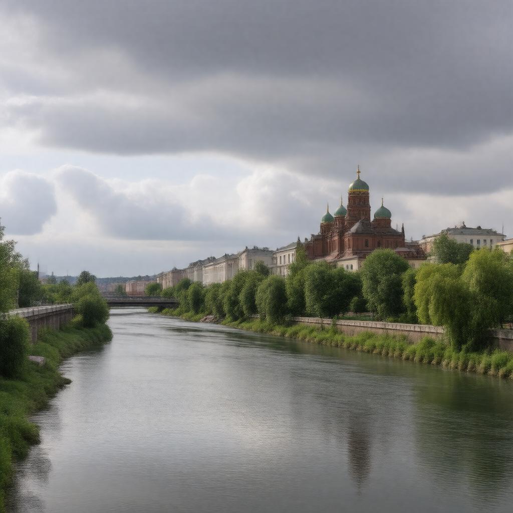 AI-created image of Tyumen