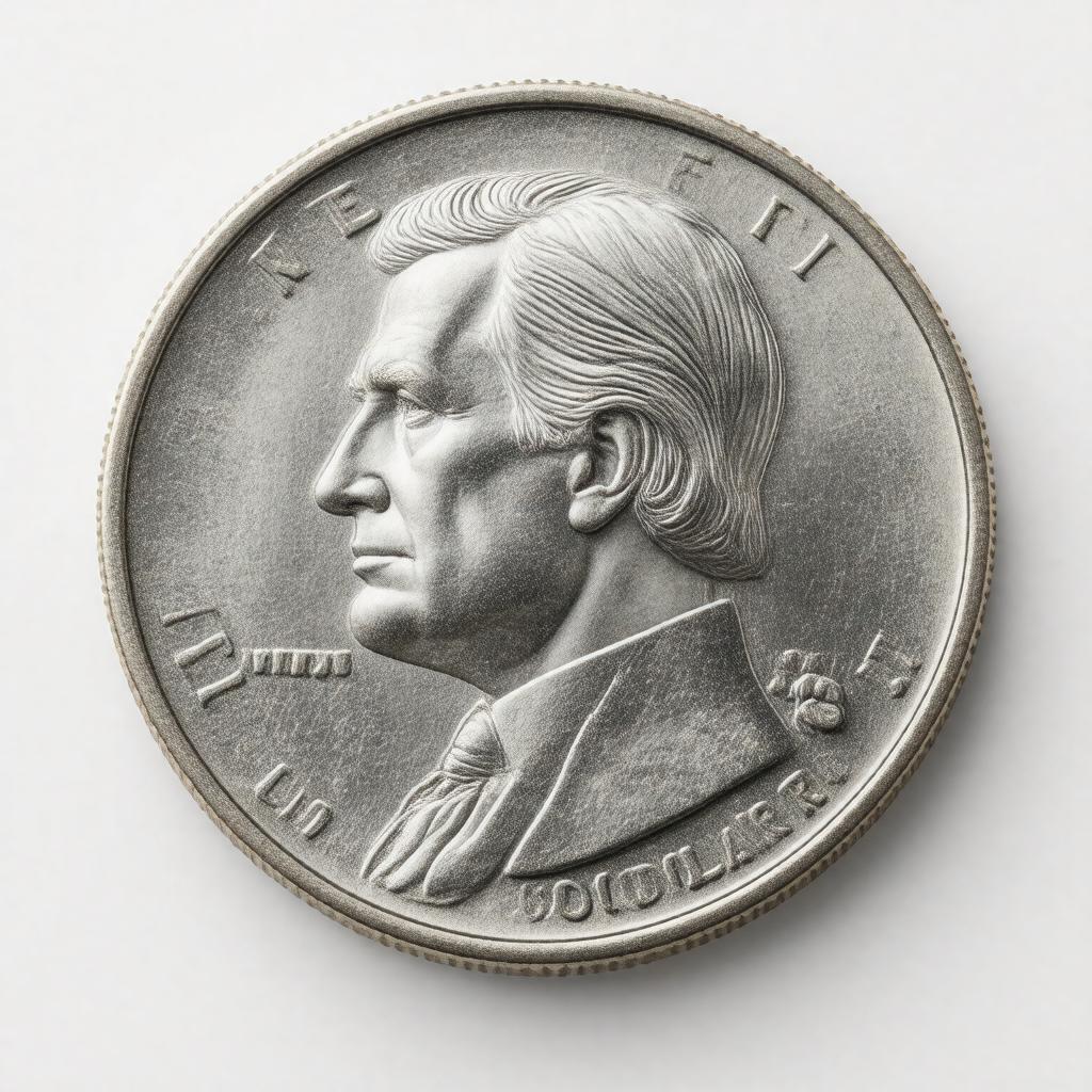 Click to view larger image AI-created image of U.S. $1 coin