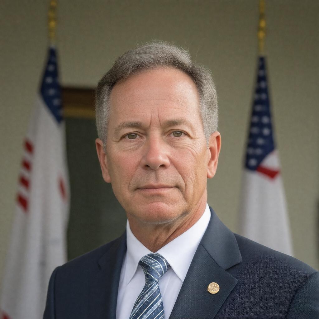 AI-created image of U.S. Ambassador to Belize