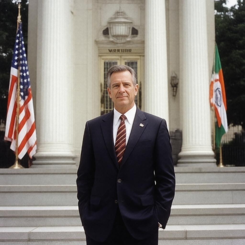Click to view larger image AI-created image of U.S. Ambassador to India